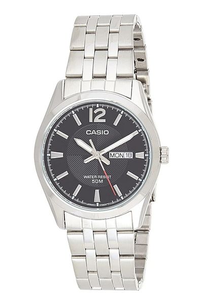 Casio ساعة كاسيو للرجال بمينا أسود تناظرية - MTP-1335D-1A