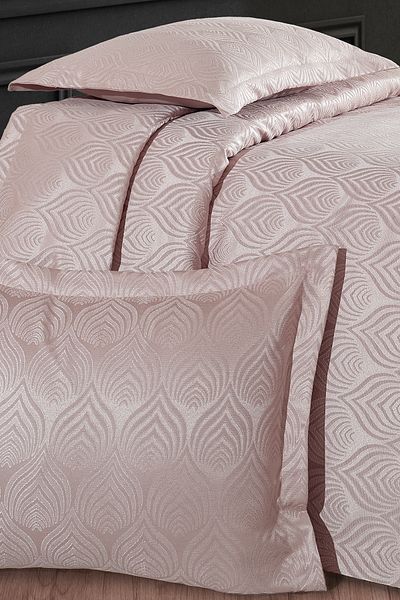 BİRHOME Clasy Jacquard Chenille Double Bedspread (Beige)