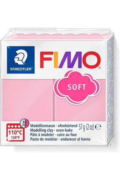 Bafimo Fimo Soft Trend Modeling Clay 57g Pale Pink