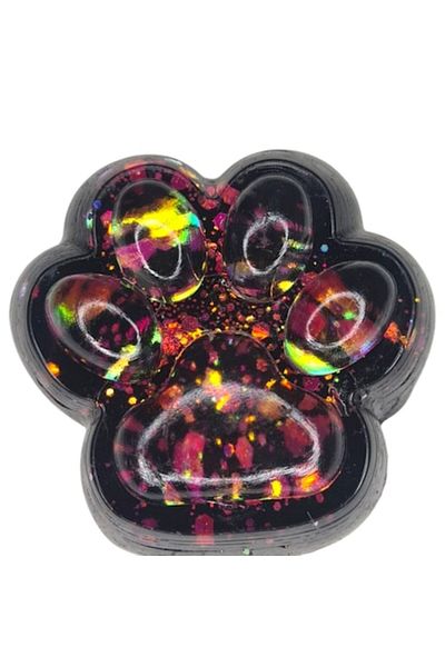 xpress sales Stress Relief Squishy Toy with Slow Rising Texture, Glitter Cat Paw Model