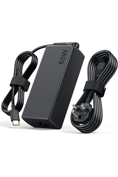 LENOVO 65W 45W USB C Charger for Lenovo ThinkPad Yoga HP Chromebook Dell Latitude XPS Huawei Laptop PC