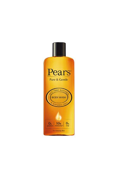 Pears غسول الجسم النقي واللطيف، 2 × 250 مل - منظف لطيف ومرطب للاستخدام اليومي