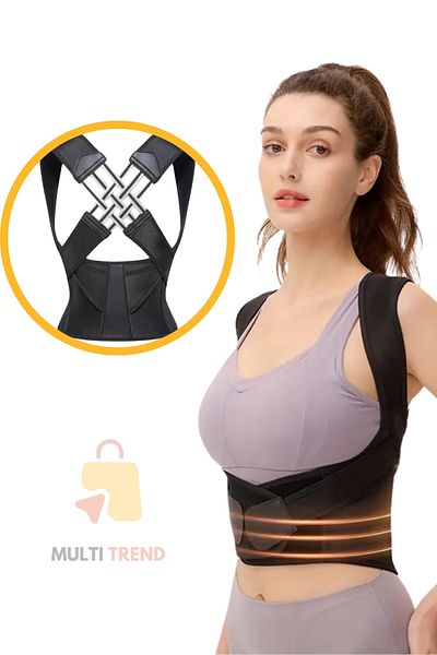 HASBY Upright Posture Corset Women Men Posture Corrector Anti-Hunchback Adjustable Upright Posture Corset