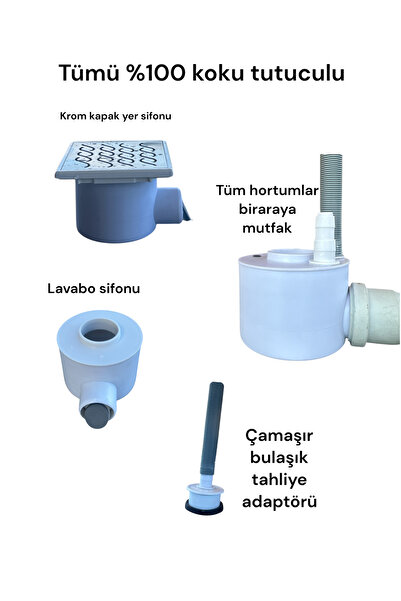 Tasarım Tüm Sifonlar 4 Parça Kısa Süreliğine Hemen Al
