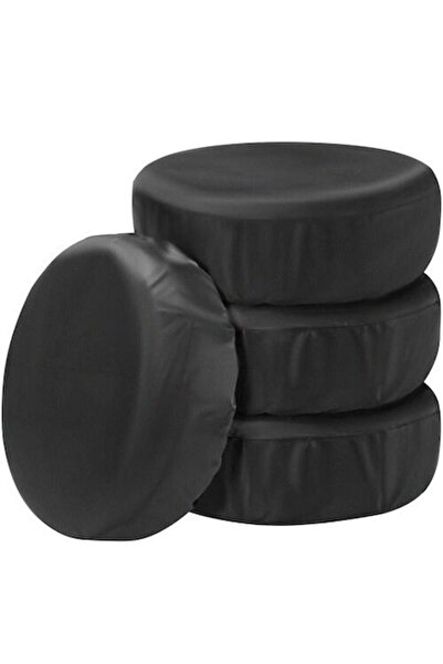 SMARTECH Set 4 huse pentru anvelope/cauciucuri, Impermeabil, 17-20 Inch, Negru