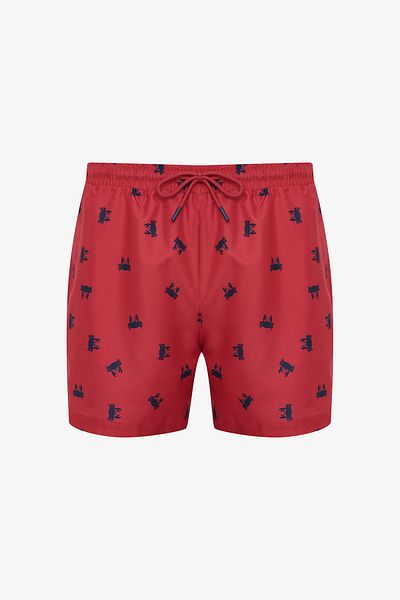 Penti San Francisco Krabbe Tiermuster Mittlere Taille Herren Shorts Badeanzug
