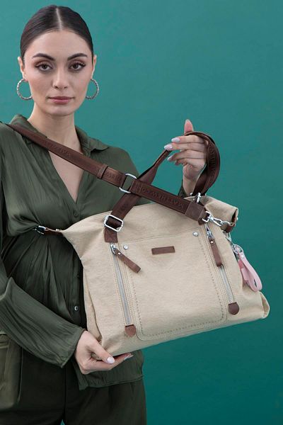 Matthew Cox Matthewcox Women's Shoulder Bag Byn2370 Beige