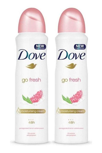 Dove مزيل عرق جو فريش برائحة الرمان والليمون