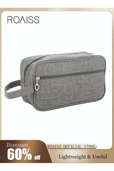 ROAISS Outdoor Wash Bag Portable Storage Bag Waterproof Clutch Bag Large Capa...