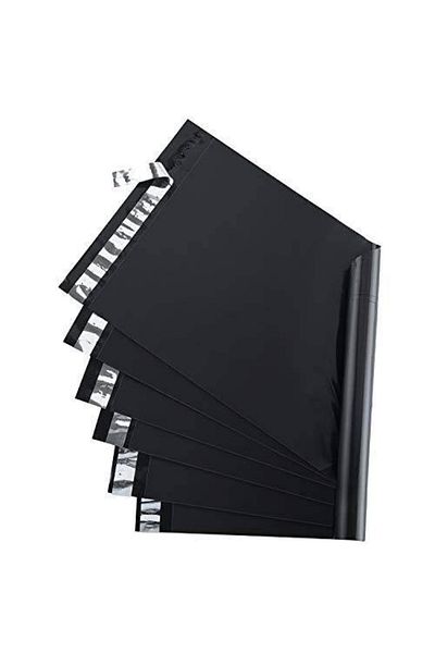 ambalaje365 Courier Envelopes 170 X 300 50 Mm, Polyethylene, Black, 100 Pcs/Set