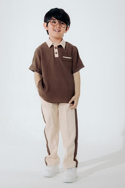 MİNİ İNOWESTA KİDS Modal Fabric Boy's 2-Piece Suit / Holiday / Special Day / Birthday
