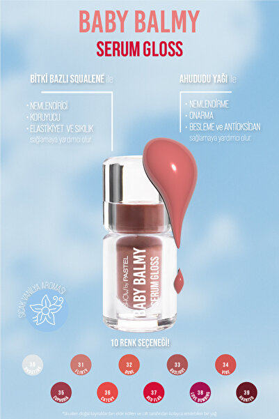 Show by Pastel PASTEL BABY BALMY SERUM GLOSS GASLIGHT NO:33
