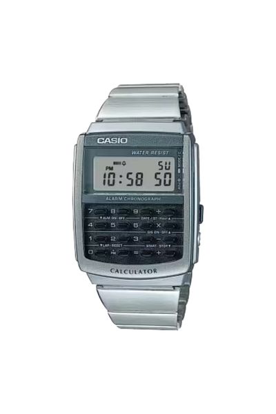 Casio ساعة كاسيو الرقمية للرجال بمينا رمادي - CA-506-1D