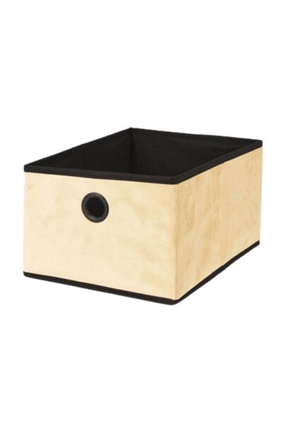 Gift Design Storage box, open, beige, 32x25x8 cm, Storage Solutions