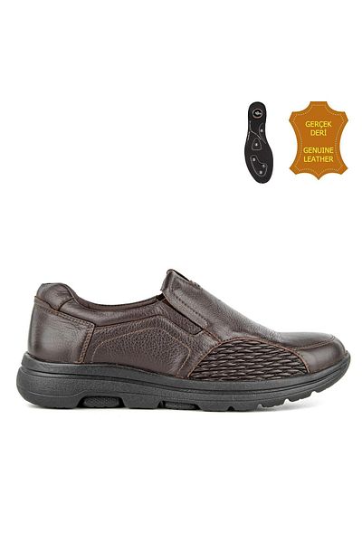 Muya Denver 6 Point Anatomical-Bone Exit. Men's Shoes Dark Brown