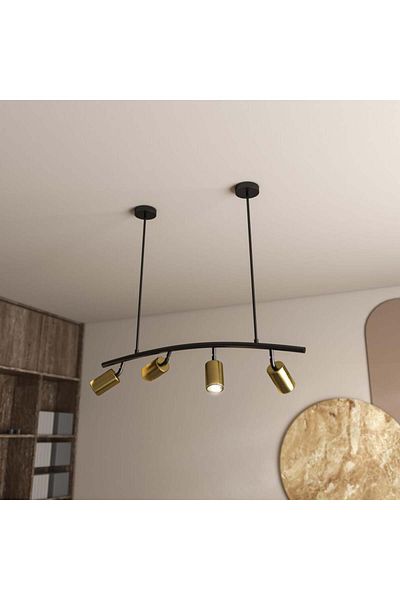Ucandle Modern pendant light with 4 spotlights