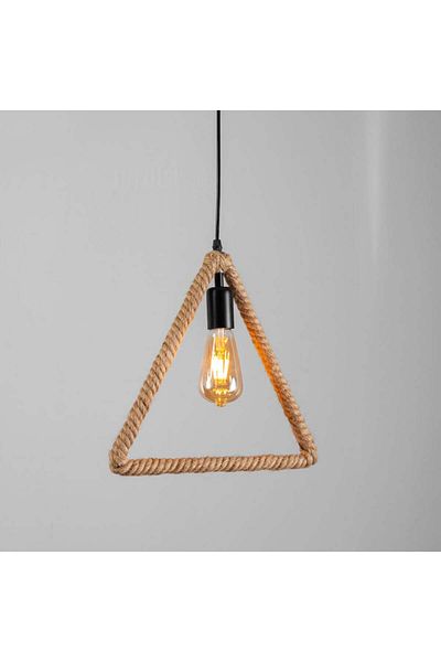 Ucandle Single rope triangle pendant light