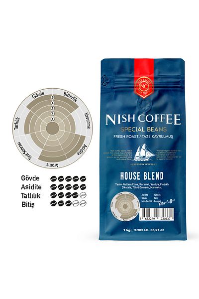 Nish Coffee Nish Filter Coffee House Blend Core 1 kg