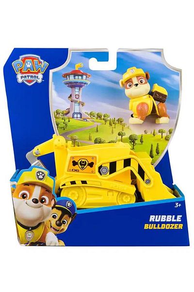 Spinmaster Paw Patrol Rubble and Task Vehicle Bulldozer 20148931
