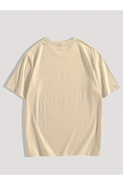 npLStore Unisex Sword Printed Oversize 100% βαμβακερό μπλουζάκι