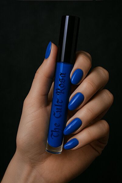 The Cult Rosa Nightspell - Liplaster - Matte Electric Blue Vegan Liquid Lipstick - 3ml