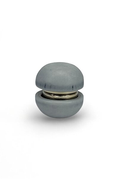 Loggia Μαγνήτης κασκόλ και σάλι Soft Light Grey - Θήκη για μαντήλι Γυναικείο μαγνήτης αξεσουάρ Hijab