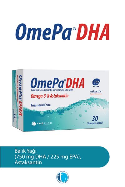 Omepa Dha 30 Soft Capsule Omega 3 Fish Oil