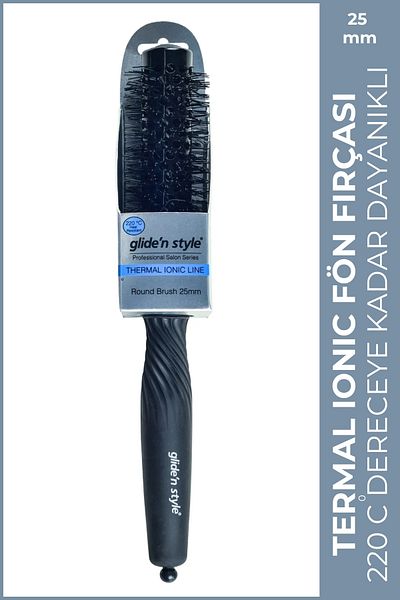 Glide'n Style Pro Thermal 25mm Blow Dry Brush - Gs-254