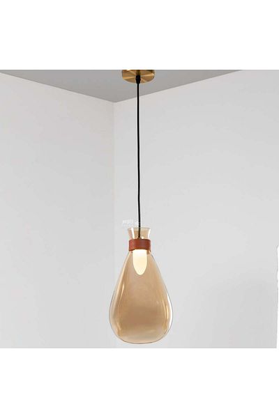 Ucandle Honey glass drop pendant