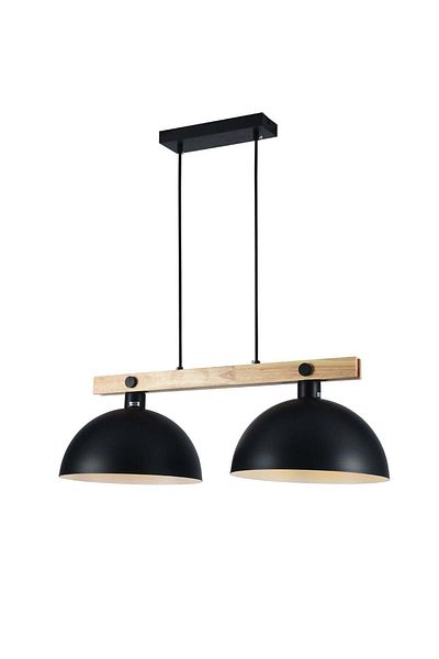 Ucandle Double pendant light with wooden stand