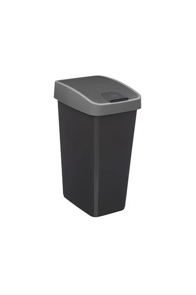 5FIVE Waste bin 2 Opening, plastic, 25 liters, 47 x 31.50 x h 23 cm