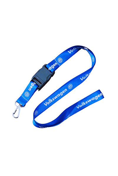 TUSBA MARKET Curea pentru oglindă auto Volkswagen albastră și frânghie pentru...