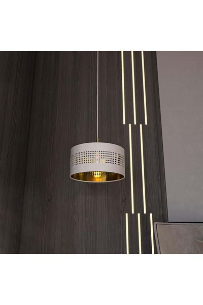Ucandle Indoor pendant light E27 perforated diameter 40 cm