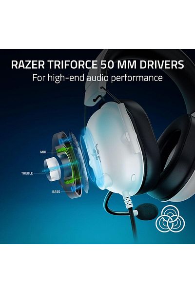 RAZER Razer BlackShark V2 X Playstation Gaming Headset - White