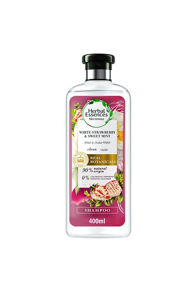 Herbal Essences Bio: Renew Clean White Strawberry & Sweet Mint Shampoo 400 ml