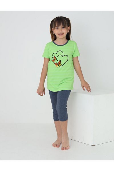 ERTA GOLD Girl's Summer Capri Suit