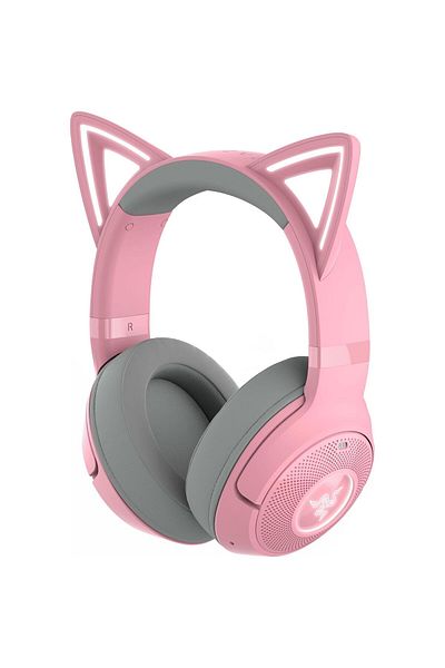 RAZER سماعة رأس Kraken Kitty V2 BT RGB - كوارتز