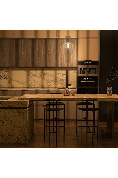 Ucandle Classic black mesh ceiling pendant light