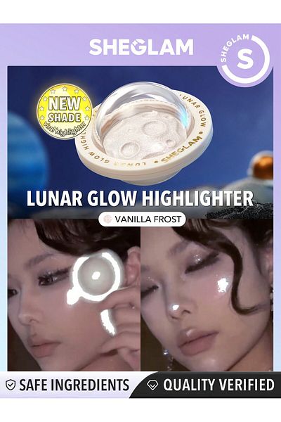 SHEGLAM Lunar Glow Highlighter-Vanilla Frost