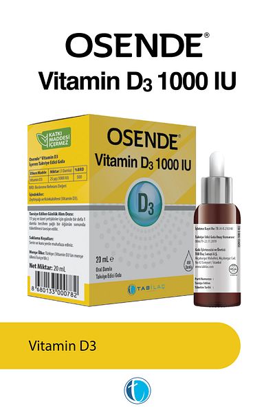 Osende Vitamin D3 Drops 20 ml