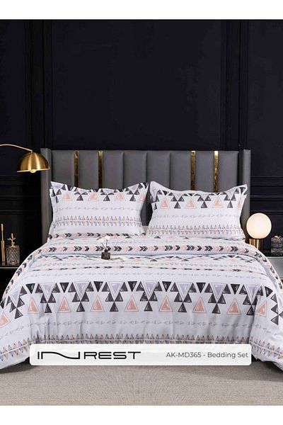 INREST Eden Duvet Cover Set (Without Filling) Microfiber 100% King Size 230x250 cm - 3 Pcs
