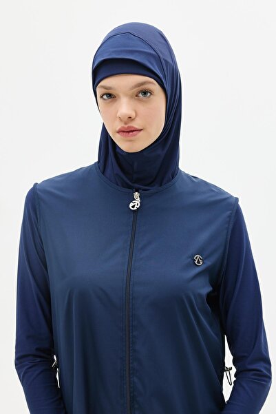 C&City Tam Boy 5'li Tesettür Mayo 6068 Lacivert