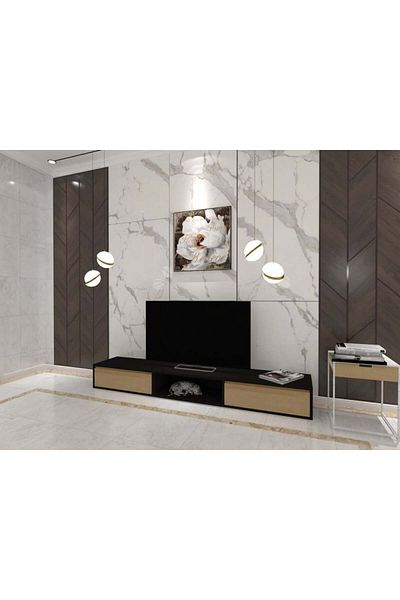 Ucandle Large round glass pendant light