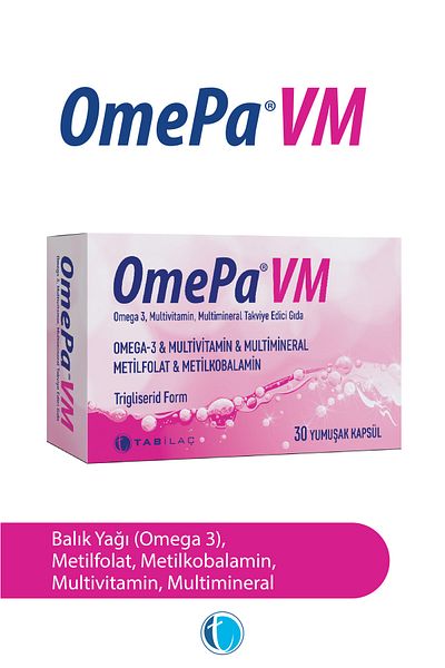 Omepa Vm 30 Soft Capsule Multivitamin Fish Oil Omega 3