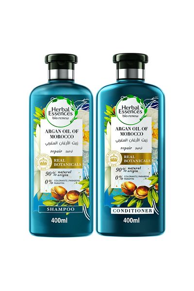 Herbal Essences Bio Renew Argan Oil of Morocco Shampoo 400 ml + Conditioner 400 ml