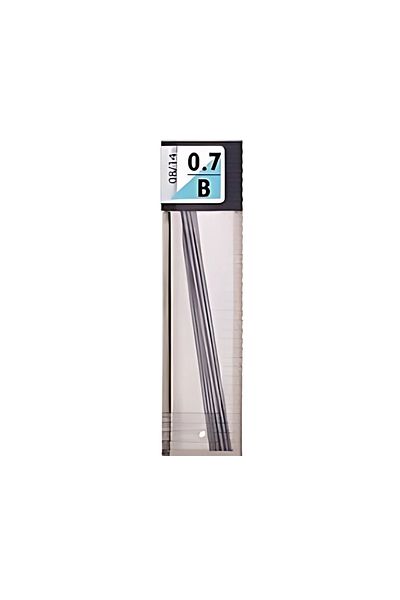 Tombow Min Mono Leaf 0.7mm Hb Pencil Tip, Black, Box of 12 Tips, Durable