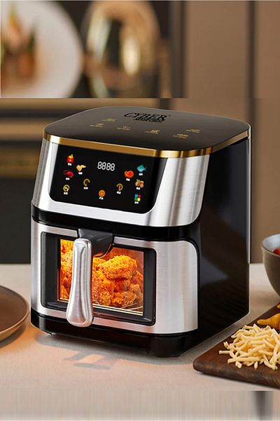 Cyber 12L AIR FRYER DIGITAL WITH VISUAL WINDOW