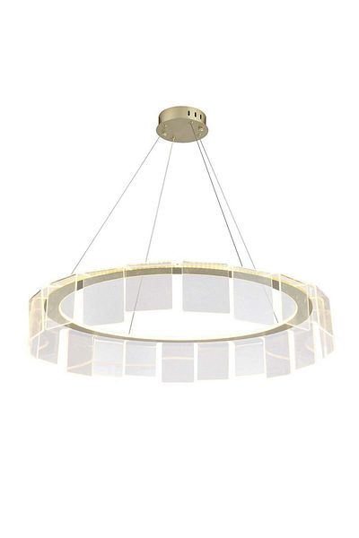 Ucandle Smart Ceiling Chandelier Lighting Acrylic Slices - 80cm Diameter