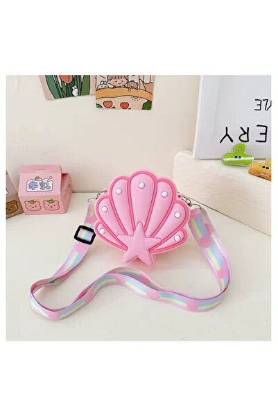 synshop Sea Shell Pink Oyster Pearl Star Sanrio Πορτοφόλι από σιλικόνη Γυναικ...
