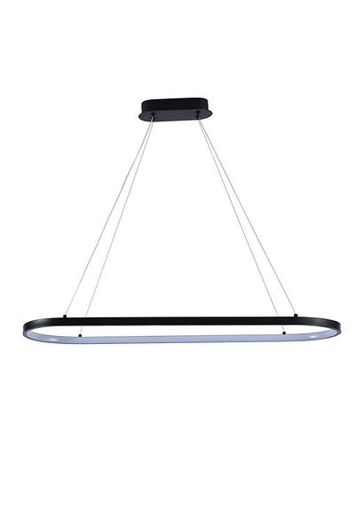 Ucandle Modern Oval Pendant Light - Black 25W